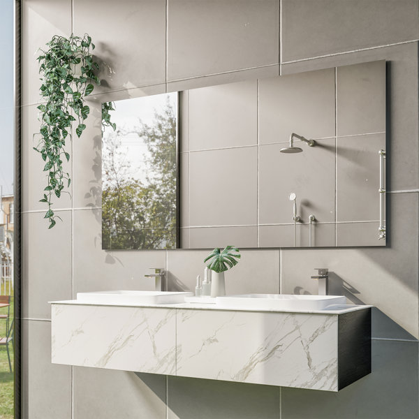 Latitude Run® Azaireyah Modern & Contemporary Frameless Bathroom/Vanity